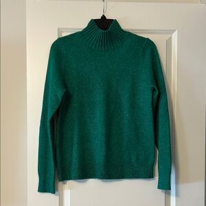 LOFT Green Turtleneck Women's Sweater